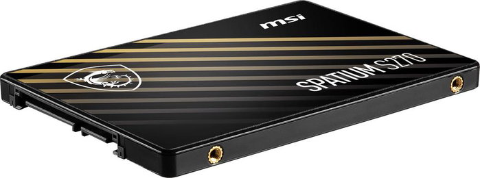 MSI SPATIUM S270 480 Go SSD 2.5" SATA III - Disque Dur Interne 500 Mo/s en Lecture