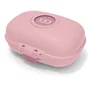 Monbento MB Gram Boîte à Goûter Snack Box Hermétique - 600 ml, Rose Blush, Sans BPA, Personnalisable - Garantie à vie