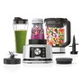 Ninja CB350EU - Batidora de vaso 3 en 1 Foodi Power Nutri 1200 W - Blender 3-en-1 avec jarre 2.1L, bol 400 ml et gobelet 700 ml - Technologie Auto-iQ - 10 vitesses