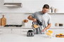 Ninja CB350EU - Batidora de vaso 3 en 1 Foodi Power Nutri 1200 W - Blender 3-en-1 avec jarre 2.1L, bol 400 ml et gobelet 700 ml - Technologie Auto-iQ - 10 vitesses