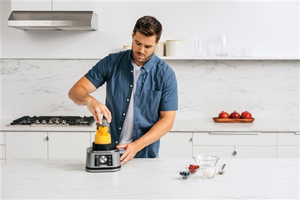 Ninja CB350EU - Batidora de vaso 3 en 1 Foodi Power Nutri 1200 W - Blender 3-en-1 avec jarre 2.1L, bol 400 ml et gobelet 700 ml - Technologie Auto-iQ - 10 vitesses Ninja CB350EU - Batidora de vaso 3 en 1 Foodi Power Nutri 1200 W - Blender 3-en-1 avec jarre 2.1L, bol 400 ml et gobelet 700 ml - Technologie Auto-iQ - 10 vitesses