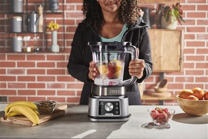 Ninja CB350EU - Batidora de vaso 3 en 1 Foodi Power Nutri 1200 W - Blender 3-en-1 avec jarre 2.1L, bol 400 ml et gobelet 700 ml - Technologie Auto-iQ - 10 vitesses Ninja CB350EU - Batidora de vaso 3 en 1 Foodi Power Nutri 1200 W - Blender 3-en-1 avec jarre 2.1L, bol 400 ml et gobelet 700 ml - Technologie Auto-iQ - 10 vitesses