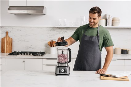Ninja CB350EU - Batidora de vaso 3 en 1 Foodi Power Nutri 1200 W - Blender 3-en-1 avec jarre 2.1L, bol 400 ml et gobelet 700 ml - Technologie Auto-iQ - 10 vitesses Ninja CB350EU - Batidora de vaso 3 en 1 Foodi Power Nutri 1200 W - Blender 3-en-1 avec jarre 2.1L, bol 400 ml et gobelet 700 ml - Technologie Auto-iQ - 10 vitesses