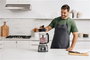 Ninja CB350EU - Batidora de vaso 3 en 1 Foodi Power Nutri 1200 W - Blender 3-en-1 avec jarre 2.1L, bol 400 ml et gobelet 700 ml - Technologie Auto-iQ - 10 vitesses