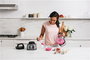 Ninja CB350EU - Batidora de vaso 3 en 1 Foodi Power Nutri 1200 W - Blender 3-en-1 avec jarre 2.1L, bol 400 ml et gobelet 700 ml - Technologie Auto-iQ - 10 vitesses