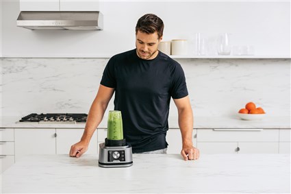 Ninja CB350EU - Batidora de vaso 3 en 1 Foodi Power Nutri 1200 W - Blender 3-en-1 avec jarre 2.1L, bol 400 ml et gobelet 700 ml - Technologie Auto-iQ - 10 vitesses Ninja CB350EU - Batidora de vaso 3 en 1 Foodi Power Nutri 1200 W - Blender 3-en-1 avec jarre 2.1L, bol 400 ml et gobelet 700 ml - Technologie Auto-iQ - 10 vitesses