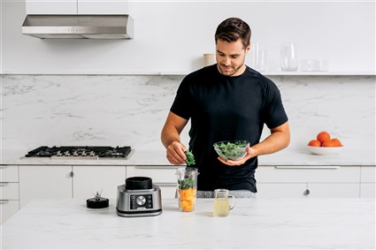 Ninja CB350EU - Batidora de vaso 3 en 1 Foodi Power Nutri 1200 W - Blender 3-en-1 avec jarre 2.1L, bol 400 ml et gobelet 700 ml - Technologie Auto-iQ - 10 vitesses Ninja CB350EU - Batidora de vaso 3 en 1 Foodi Power Nutri 1200 W - Blender 3-en-1 avec jarre 2.1L, bol 400 ml et gobelet 700 ml - Technologie Auto-iQ - 10 vitesses