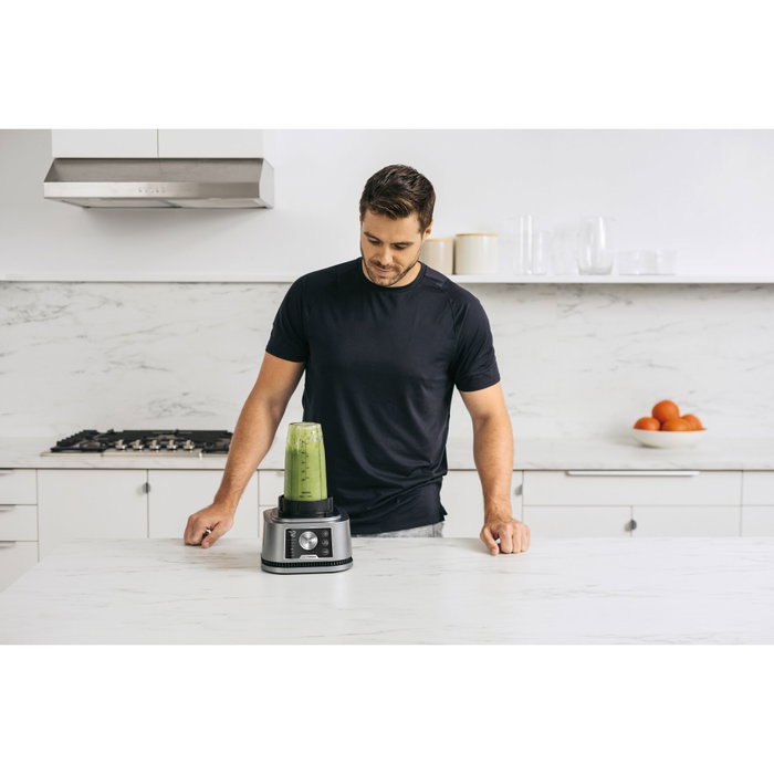 Ninja CB350EU Foodi Power Nutri - Blender 3-en-1, Argent/Noir