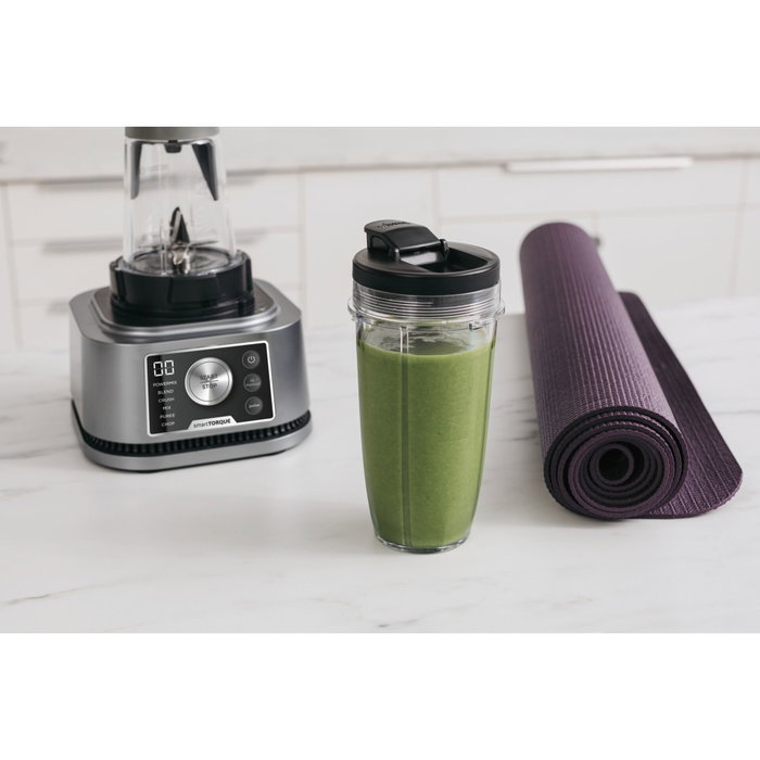 Ninja CB350EU Foodi Power Nutri - Blender 3-en-1, Argent/Noir