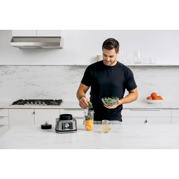 Ninja CB350EU Foodi Power Nutri - Blender 3-en-1, Argent/Noir