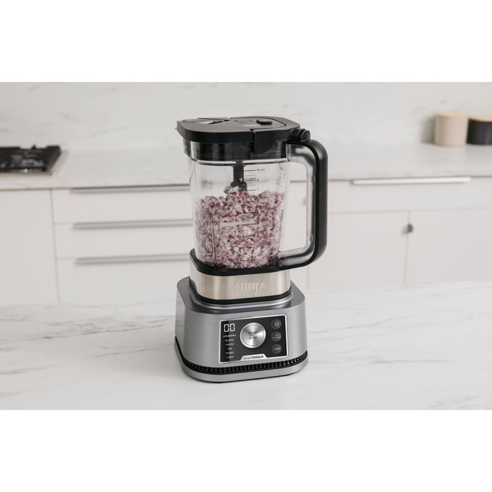 Ninja CB350EU Foodi Power Nutri - Blender 3-en-1, Argent/Noir
