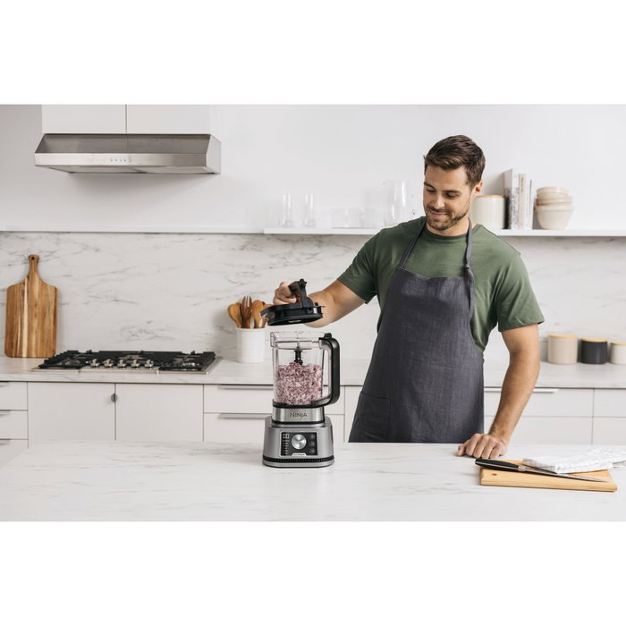 Ninja CB350EU Foodi Power Nutri - Blender 3-en-1, Argent/Noir