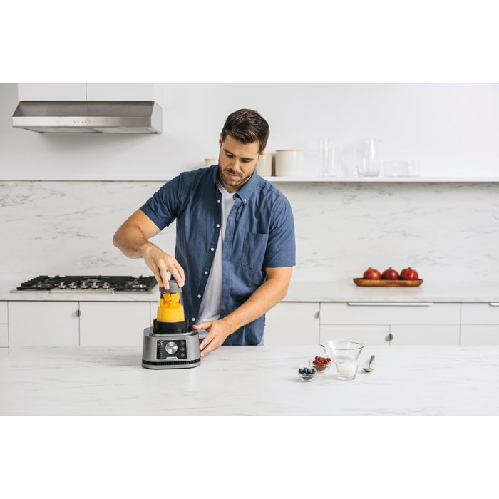 Ninja CB350EU Foodi Power Nutri - Blender 3-en-1, Argent/Noir