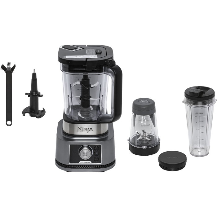 Ninja CB350EU Foodi Power Nutri - Blender 3-en-1, Argent/Noir