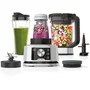 Ninja Blender CB350EU 3-en-1 Foodi Power Nutri - 1200 W, pichet 2.1 L, bols 700 ml & 400 ml, programmes automatiques