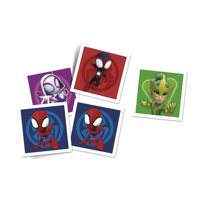 Clementoni Memo Pocket Spidey 18315 Disney Jeu de mémoire 48 pièces dès 3 ans