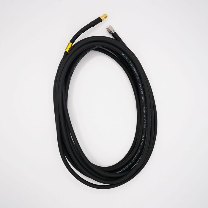 Panorama Antennas CS29 Câble coaxial 5m SMA mâle vers SMA femelle jaune Panorama Antennas CS29 Câble coaxial 5m SMA mâle vers SMA femelle jaune