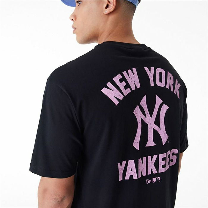 Maillot de Corps de Sport à Manches Coupe New Era WORDMARK OS TEE NEYYAN 60435524 Noir (M)