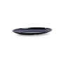 Quid Bandeja Oval Melamina Select Basic 25x18 cm Negro Brillo