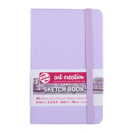 Talens Art Creation Bloc de croquis violet pastel 9 x 14 cm