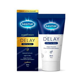 Sasmar Lubrifiant Retardant Gel Désensibilisant 30ml - Prévient l'Éjaculation Précoce