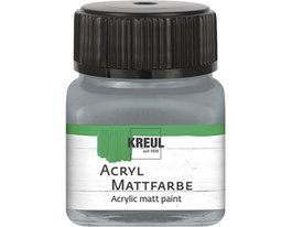 Kreul Peinture acrylique mate gris 20ml