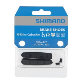 Shimano R55C4 Jeu de patins pour étriers BR-M9000/7900 jantes carbone noir