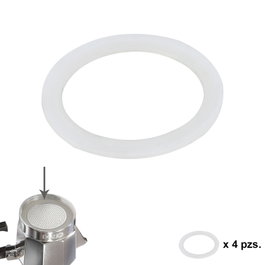 ORYX Lot de 4 joints en silicone pour cafetières 9 tazas Classic et Induction