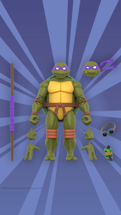 Super7 Teenage Mutant Ninja Turtles figurine Ultimates Wave 12 Donatello 18 cm