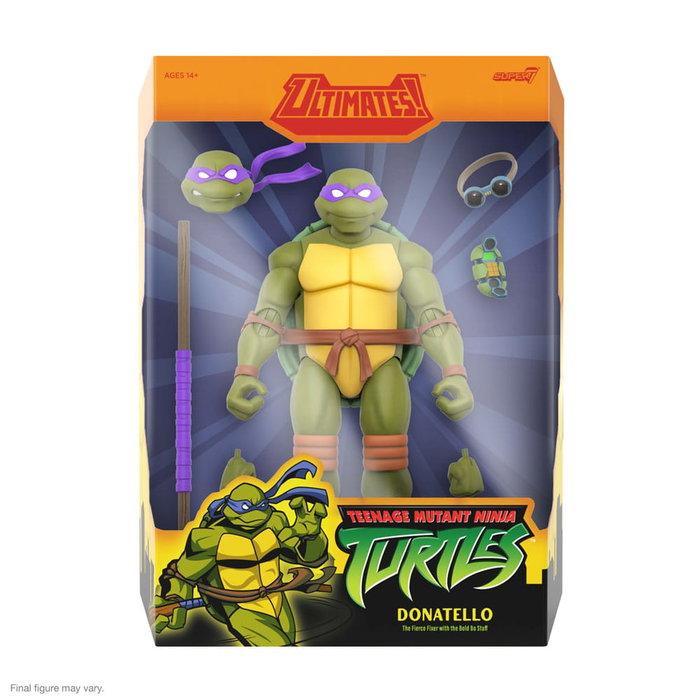 Super7 Teenage Mutant Ninja Turtles figurine Ultimates Wave 12 Donatello 18 cm