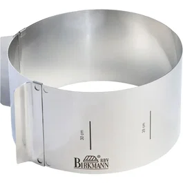 Birkmann Cercle de pâtisserie EASY BAKING réglable Ø18-30 cm, H 10 cm