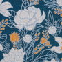 BigBuy Home Coussin Bleu Fleurs 45 x 10 x 45 cm
