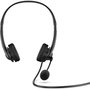 Casques avec Microphone HP Wired USB Headset Noir