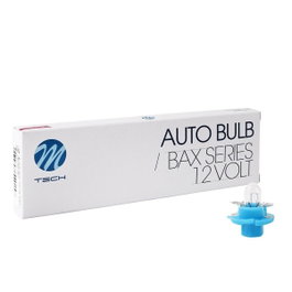 M-Tech Ampoule B8.4D 12V/1.2W Bleue (Pack de 10)