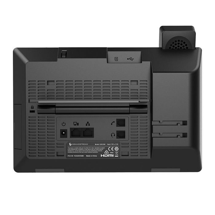 Grandstream GXV3480 - Téléphone IP Vidéo Android 11, 8 pouces IPS tactile, Wi-Fi 6, Bluetooth 5.0, 16 lignes, caméra 2 MP, 4 Go RAM, conférence vidéo 1080p, PoE Grandstream GXV3480 - Téléphone IP Vidéo Android 11, 8 pouces IPS tactile, Wi-Fi 6, Bluetooth 5.0, 16 lignes, caméra 2 MP, 4 Go RAM, conférence vidéo 1080p, PoE