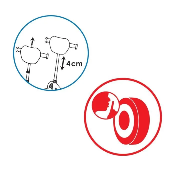 Smoby Patinette 3 Roues Paw Patrol pour Enfants Dès 3 Ans - Guidon Ajustable, Poids Max 20 kg, Structure en Métal, Repose-Pied Antidérapant