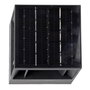 Applique murale solaire LED 2W avec détecteur de mouvement radar, IP65, 2700K