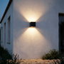 Applique murale solaire LED 2W avec détecteur de mouvement radar, IP65, 2700K