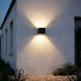Applique LED Solaire Extérieur IP65 2W avec Détecteur de Mouvement Radar et Batterie 2200 mAh