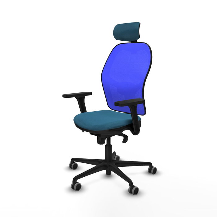 Piqueras y Crespo Chaise de Bureau 3D036G2 Bleu Vert pétrole Piqueras y Crespo Chaise de Bureau 3D036G2 Bleu Vert pétrole