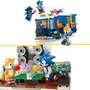 LEGO 77006 Sonic the Hedgehog - Le Camion de Contrôle de l'Équipe Sonic, Jouet de Construction avec Figurines pour Enfants Dès 8 Ans