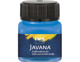 Kreul Peinture textile Javana opaque bleu 20ml