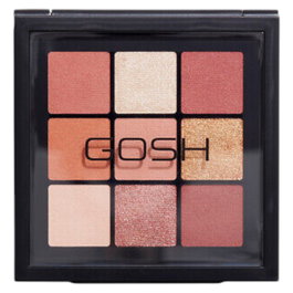 Gosh Palette de fards à paupières Eyedentity 002 Be Humble - 9 nuances - 8 g - Maquillage pour les yeux