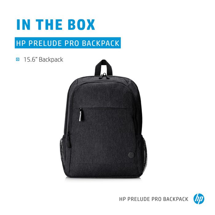 HP Prelude Pro Sac à Dos 15.6 Pouces pour Ordinateur Portable, Olive, Tissu Recyclé, Compartiment Padded, Passe-Câble, Garantie 1 An