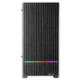 Mars Gaming Caisse PC ATX MC-Quantum, 4 Ventilateurs 120mm, ARGB, USB-C, Cristal Trempé, Noir