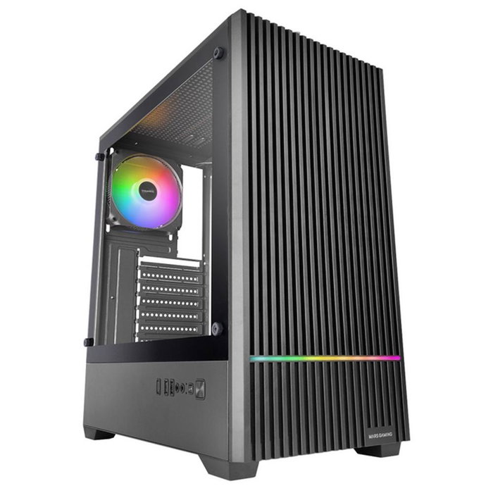 Mars Gaming Caisse PC ATX MC-Quantum, 4 Ventilateurs 120mm, ARGB, USB-C, Cristal Trempé, Noir Mars Gaming Caisse PC ATX MC-Quantum, 4 Ventilateurs 120mm, ARGB, USB-C, Cristal Trempé, Noir