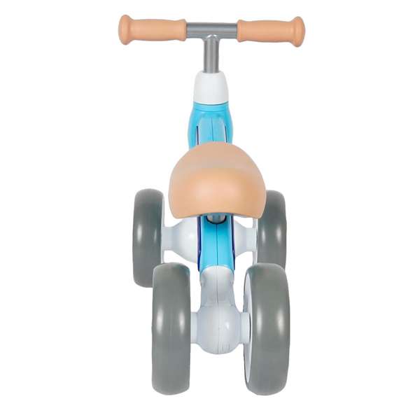 Ociotrends Triciclo Baby Walkers Hopps Bleu - Porteur bébé et trotteur évolutif à pousser pour enfants dès 6 mois