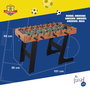 Tachan Futbolin Plegable 20245T - Baby-foot en bois pliable avec patats réglables (52 cm), 2 équipes, marqueurs manuels et balles inclus