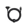 Native Union Belt Cable Cosmos Câble Universel USB-C/Lightning 1.5m - 60W Charge Rapide - Certification MFi - Construction Écologique