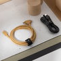 Native Union Belt Cable Cosmos Câble Universel USB-C/Lightning 1.5m - 60W Charge Rapide - Certification MFi - Construction Écologique